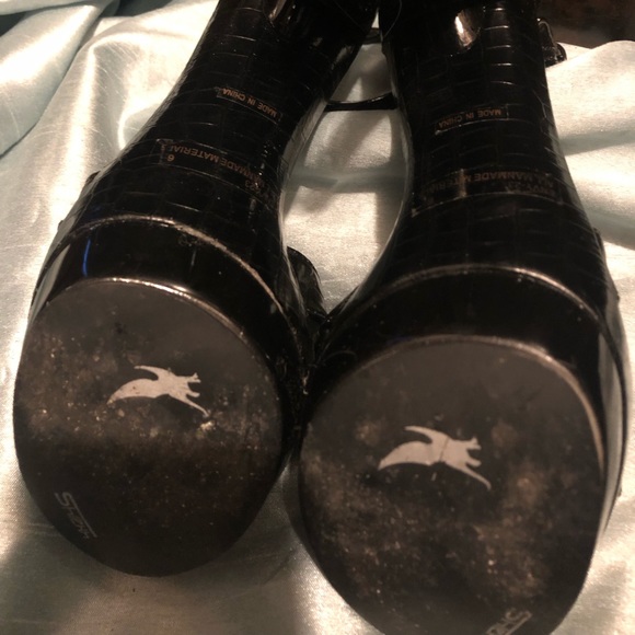Shekh Black Heels - Size 6 - Picture 2 of 7